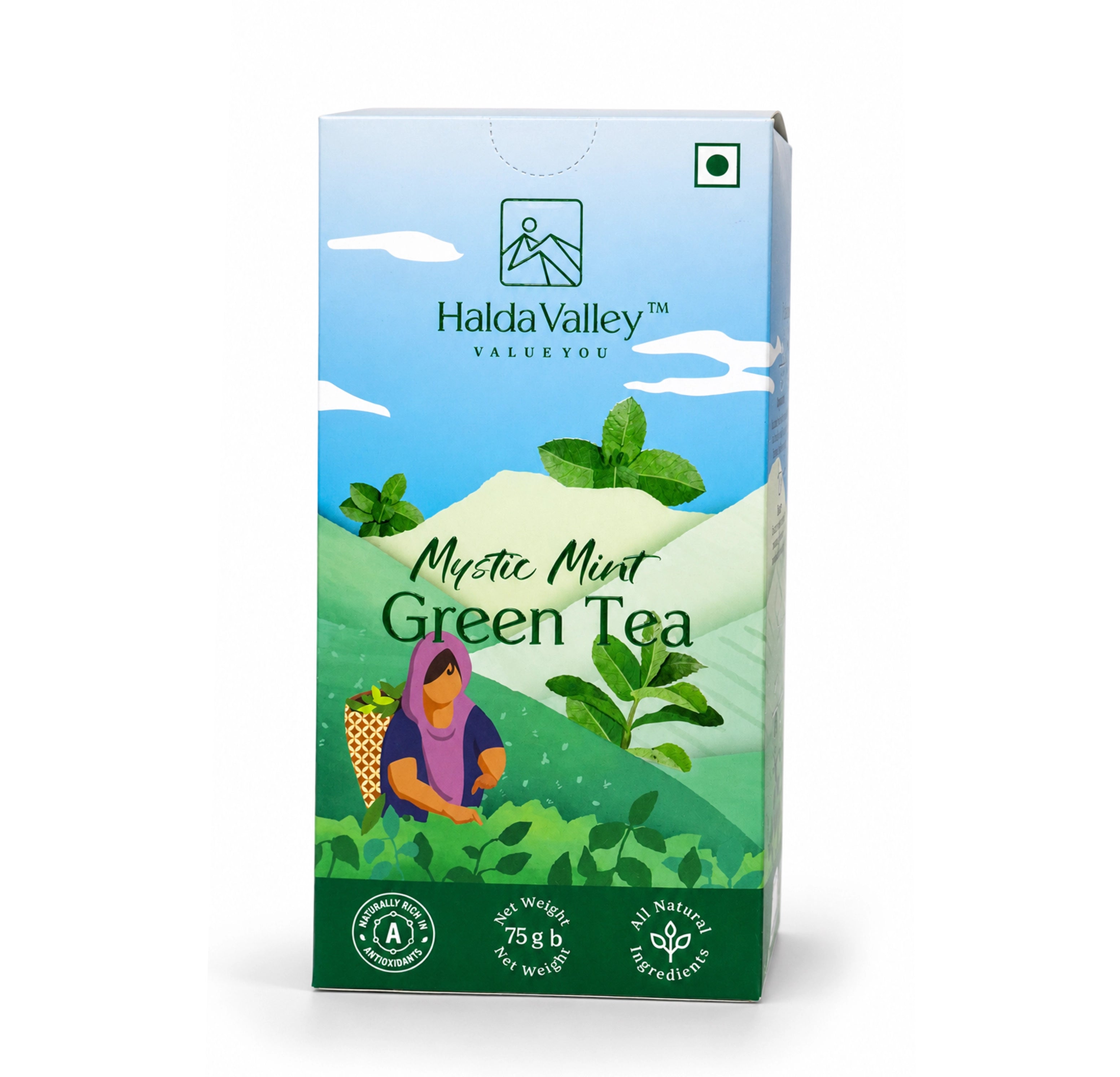 Mystic Mint Green Tea 75GM