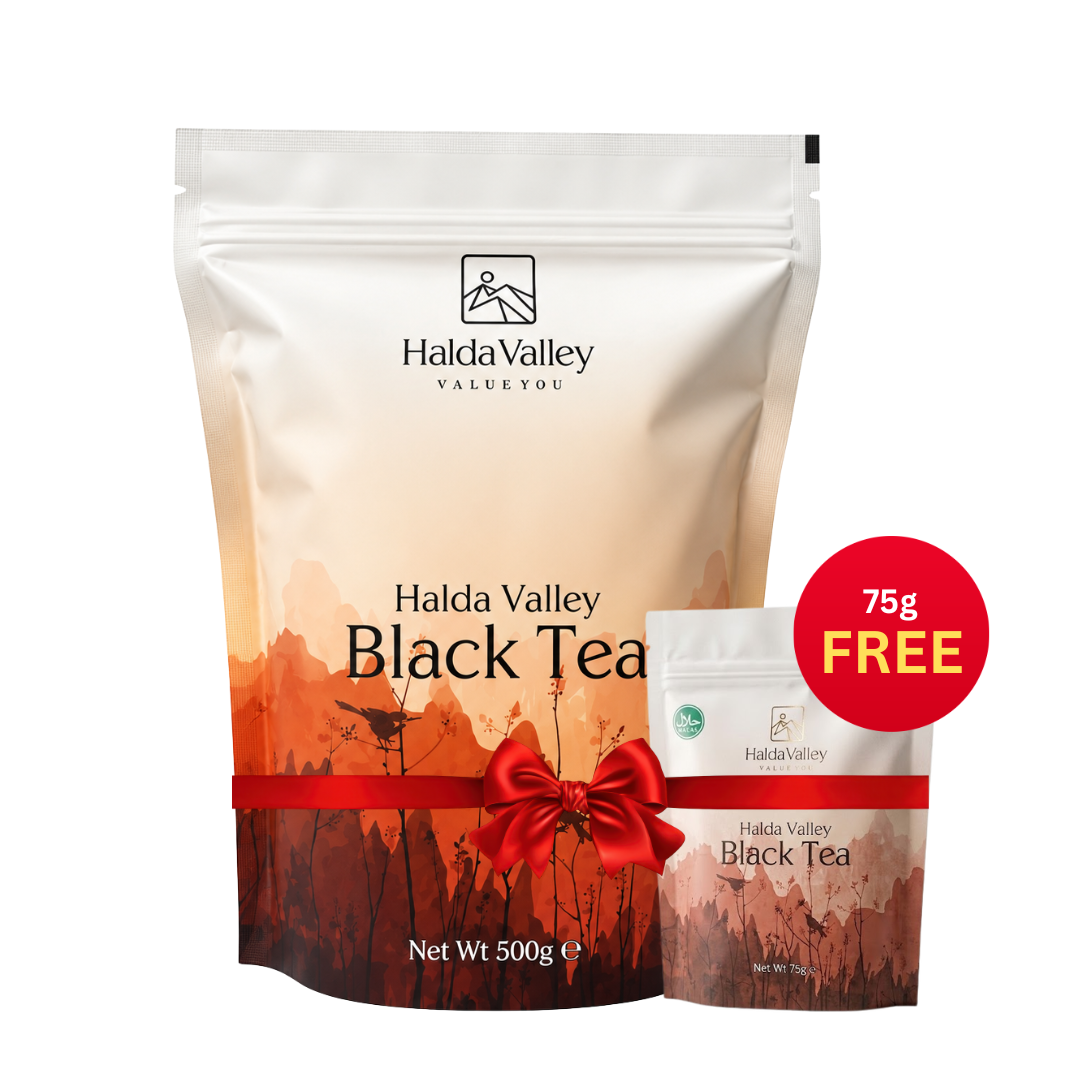 Halda Valley Black Tea 500gm (75gm Free)